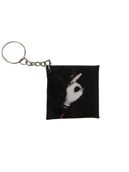 Custom Mini Canvas Keychain